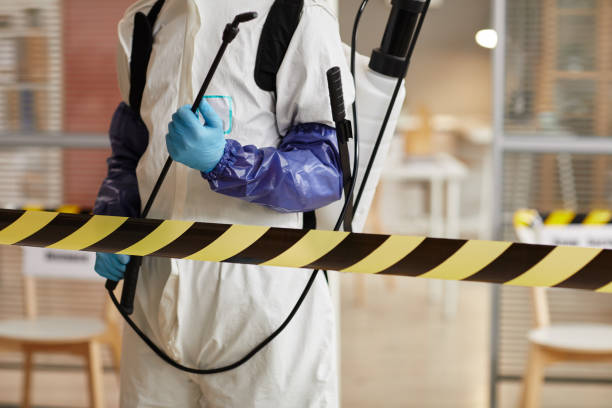 Professional Biohazard technician working in Chester, NJ